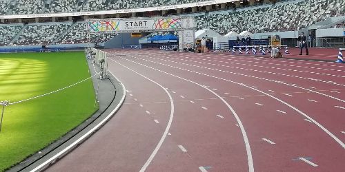 東京レガシーハーフマラソン　スタート地点