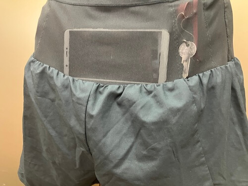 ミズノ MIZUNOランニングマルチポケットパンツ メンズ　後